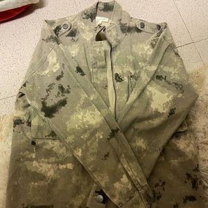 Cute Crop Army Jacket